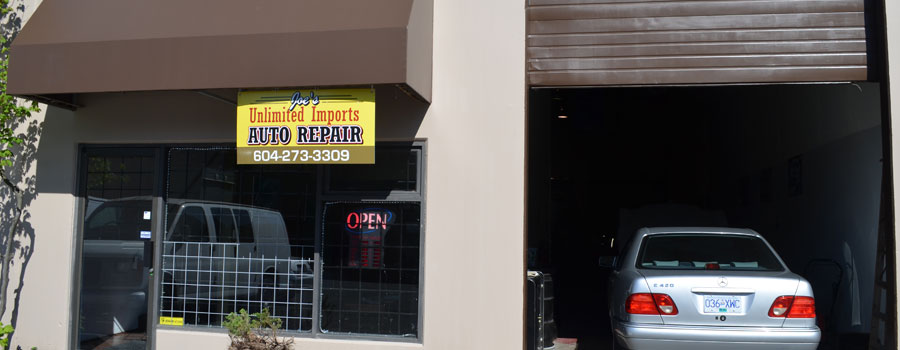 Joe's Unlimited Imports Auto Repair - Storefront